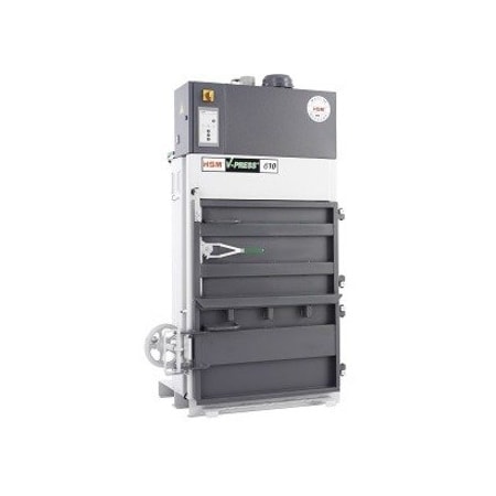 Hsm Hsm V-Press 610 Vertical Baler - Compresses Plastic Foil And Cardboard HSM6110